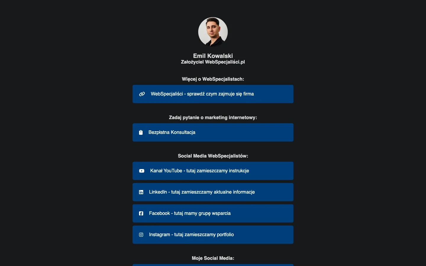 Emil Kowalski homepage