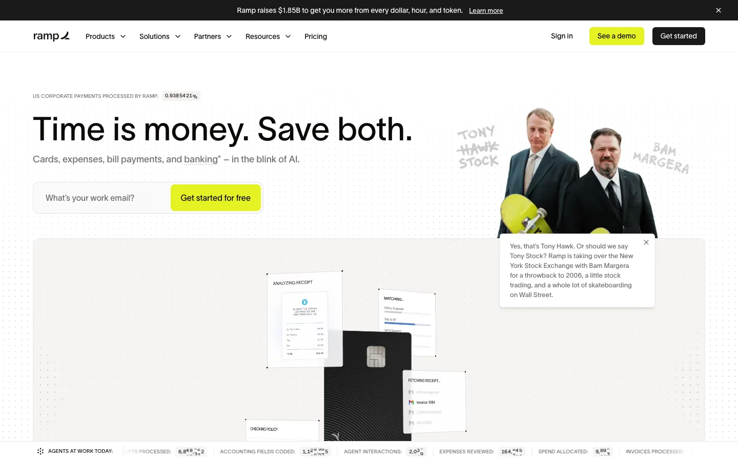 Ramp homepage